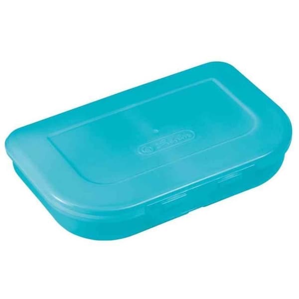 Lunchbox - HERLITZ - Turkos - Rektangulär - Barn - Hållbar och diskmaskinssäker
