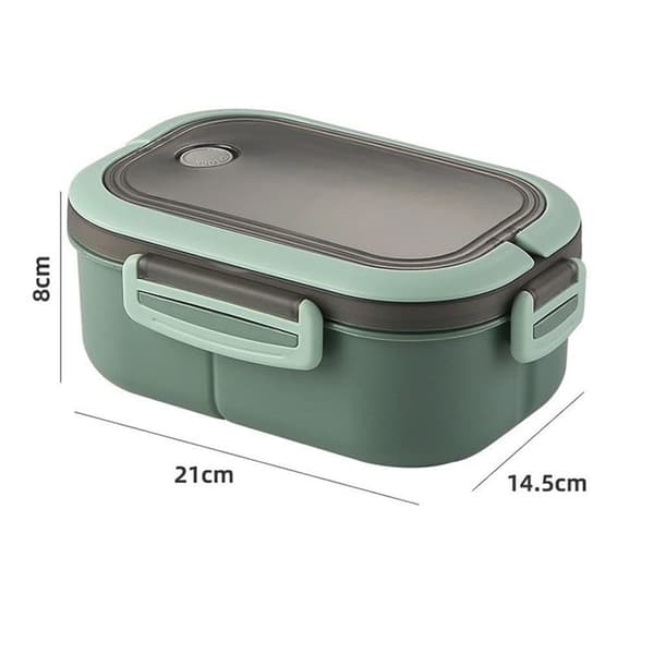 Lollanda Matlådor med fack – Lunchlåda för barn och vuxna, 14,5x21x8 cm, praktisk och återanvändbar