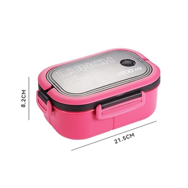 Moorle Lunchlåda med flera fack – Matlådor för barn och vuxna, 14,5x21x8 cm, perfekt för skola och arbete