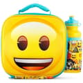 Miniatyrbild 1 av 4: The Emoji Movie 3D Thermal Lunch Bag för barn i skolan med SPORT-flaska - isolerad snackspåse för barn med drinkar...