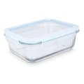 Miniatyrbillede 2 af 4: Madkasse Vivalto 90549 Gennemsigtig Silikone Borosilikatglas 1 L 22 x 7 x 16,5 cm (12 enheder)