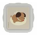 Miniatyrbillede 2 af 2: Madkasse Safta Puppy Beige Polyuretan 13 x 7,5 x 13 cm