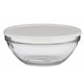 Miniatyrbillede 2 af 2: Rund madkasse med låg Pasabahce Chefs Hvid 2,5 L 23,7 x 10,1 x 23,7 cm (4 enheder)