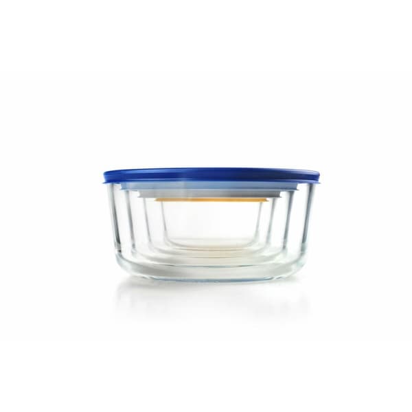 Lunchlådor, set 4 Ibili 689200 Transparent Plast