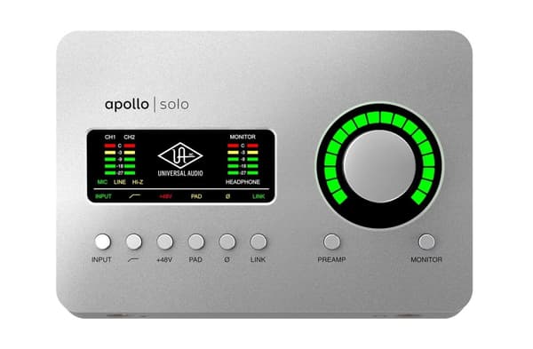 Universal Audio Apollo Solo HE - Thunderbolt ljudgränssnitt