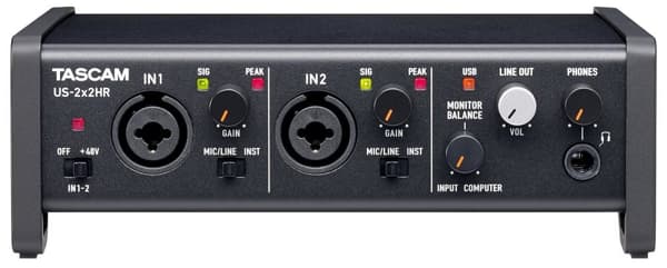 Tascam US-2X2HR lydoptagelsesgrænseflade