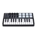 Miniatyrbillede 3 af 4: MIDI Keyboard Controller, 25 taster, 8 baggrundsbelyste trigger pads