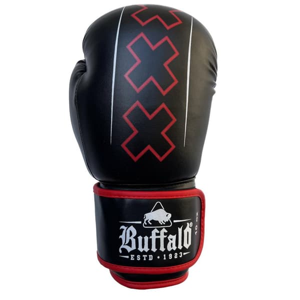 Buffalo Winner bokshandschoenen zwart met rood