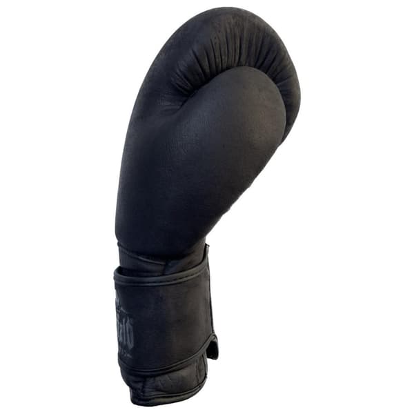 Buffalo Leather bokshandschoenen zwart