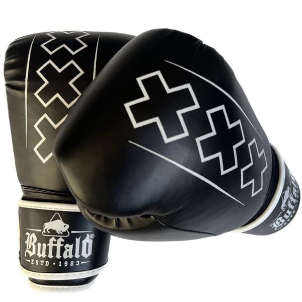Buffalo Outrage bokshandschoenen zwart met wit
