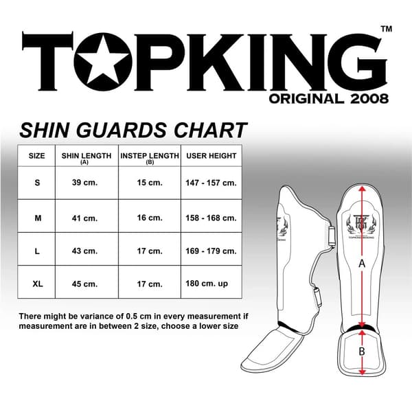 Top King Benskydd TKSGP Pro Svart L