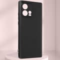 Miniatyrbild 4 av 4: Fodral till Motorola Edge 30 Ultra Silicone Soft Touch Matte Anti-fingerprint svart