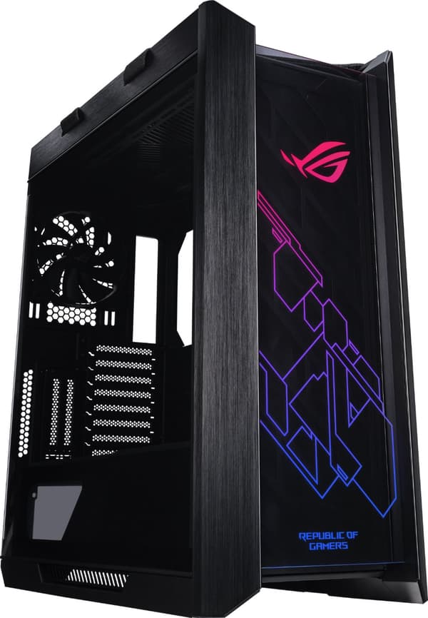 Case|ASUS|ROG Strix Helios|MidiTower|Not included|ATX|EATX|MicroATX|MiniITX|Colour Black|GX601ROGSTRIXHELIOS Svart