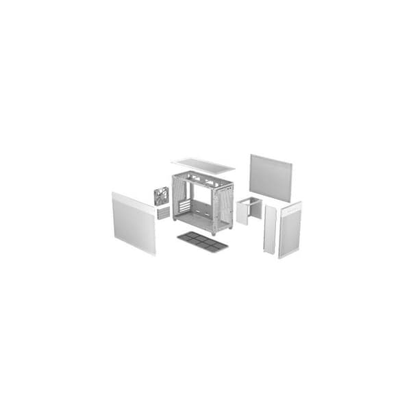 ASUS Prime AP201 MicroATX Mini Tower White