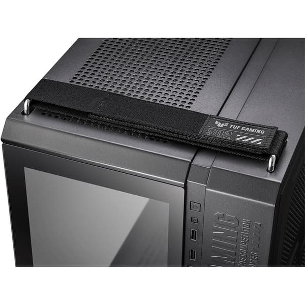 ASUS TUF Gaming GT502 Tempered Glass Dual Chamber Case Black