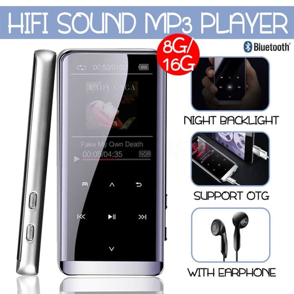 Stor hukommelse engelsk version JNN M13 Bluetooth Lossless HIFI Music MP3 Spiller Player