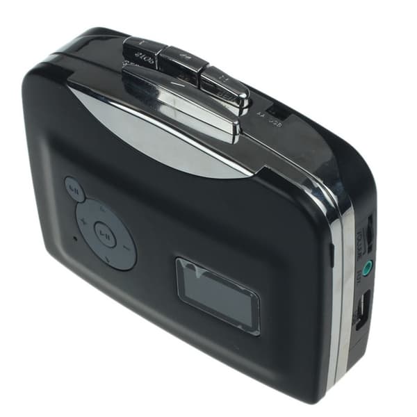 Tape til Audio MP3 Cassette Player – Sort