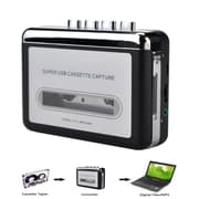 Cassette Player til Mp3 Converter Capture Audio Music Convert Tape på Pc hvid