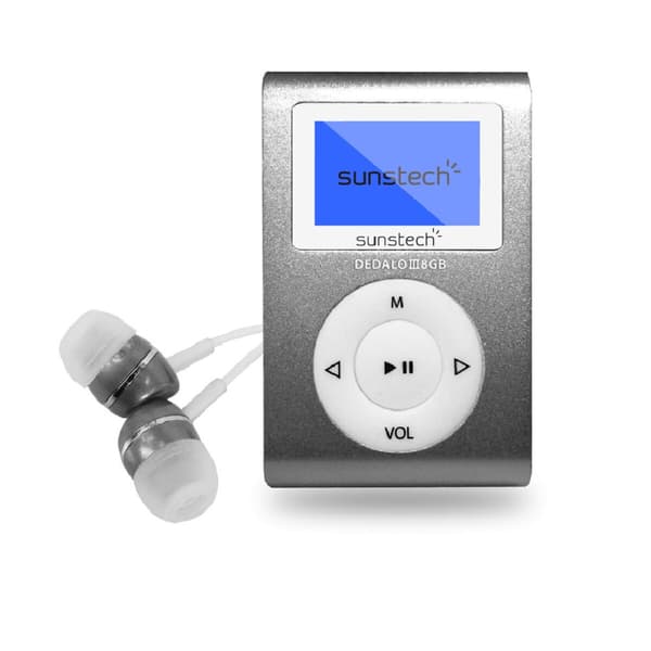 Mp3-afspiller Sunstech DEDALOIII8GBGY 1,1" 8 GB