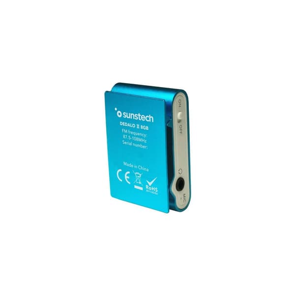 Mp3-afspiller Sunstech DEDALOIII 1,1" 8 GB Blå