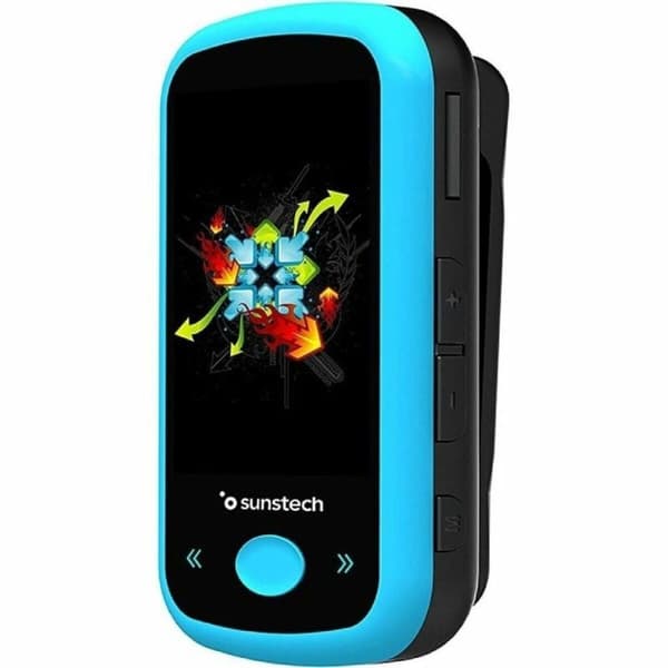 MP4-afspiller Sunstech IBIZABT8GBBL Sort, Blå