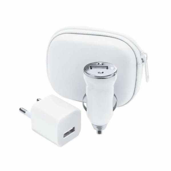 Sett med Ladere 144331 (2 Pcs) 1000 mAh - Svart