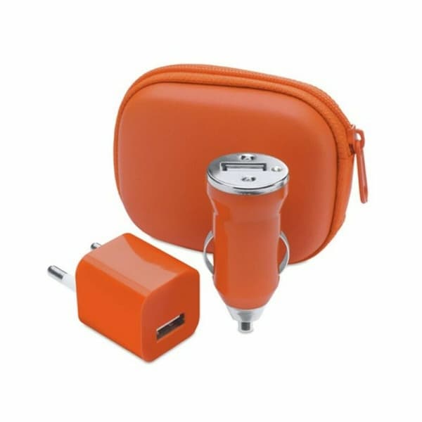 Sett med Ladere 144331 (2 Pcs) 1000 mAh - Svart