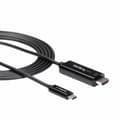 Pikkukuva 1 / 2: USB C - HDMI Adapteri Startech CDP2HD2MBNL Musta 4K