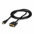 Miniatyrbillede 1 af 2: HDMI til DVI-adapter Startech HDMIDVIMM6 Sort 1,8 m