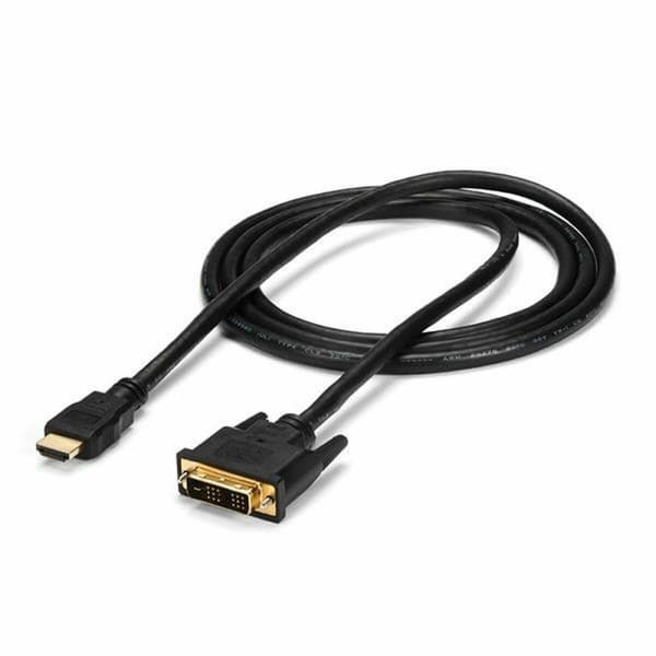 HDMI til DVI-adapter Startech HDMIDVIMM6 Sort 1,8 m