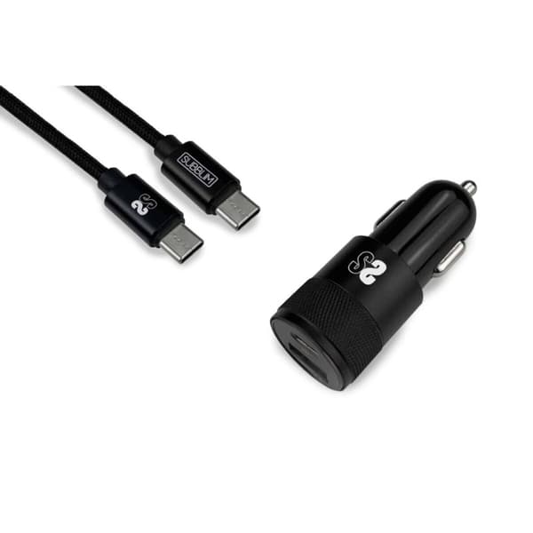 Vægoplader Subblim SUBCHG-5CPD11 Sort