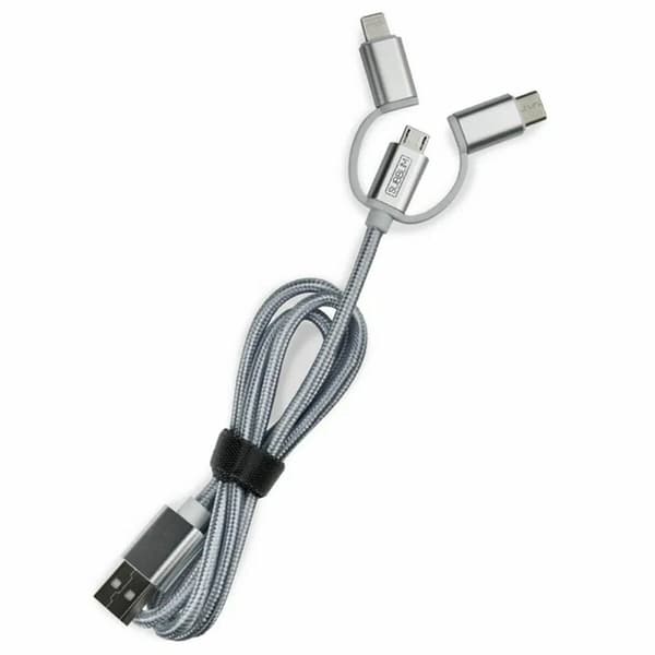 Universal USB oplader til bil + USB-C kabel Subblim SUB-CHG-4CC001
