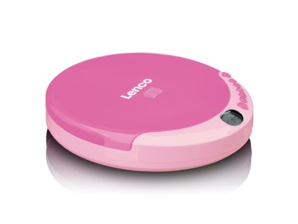 Lenco CD-011 - CD-spelare - rosa