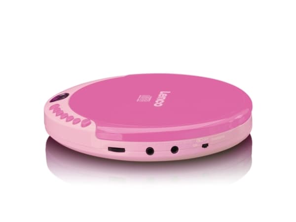 Lenco CD-011 - CD-spelare - rosa