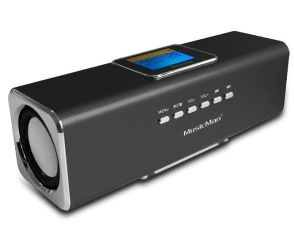 Technaxx MusicMan MA Display Soundstation, 6 W, 150 - 18000 Hz, 4 O, 80 dB, 10%, Langallinen