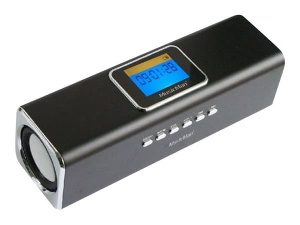 Technaxx MusicMan MA Display Soundstation, 6 W, 150 - 18000 Hz, 4 O, 80 dB, 10%, Langallinen