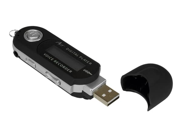 Art AMP03B - Digital spelare - 8 GB - svart