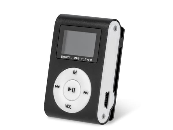 SETTY GSM014537, MP3-spelare, LCD, Svart, Hörlurar