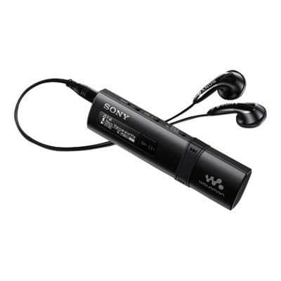 SONY - Walkman med indbygget USB-port - 4 GB FM - Sort