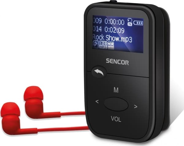 Sencor SFP 4408BK MP3-spiller