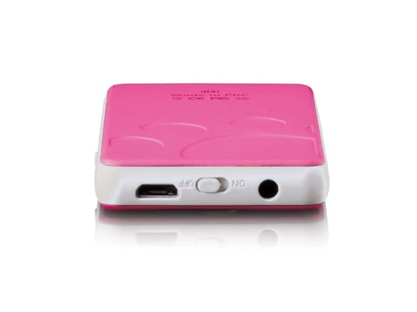 Lenco XEMIO-560PK, MP4-soitin, 8 GB, LCD, 30 g, Vaaleanpunainen, Mukana kuulokkeet