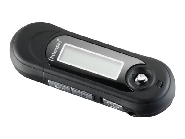 Intenso 3601470, MP3-soitin, 16 GB, LCD, USB 2.0, Musta, Mukana kuulokkeet