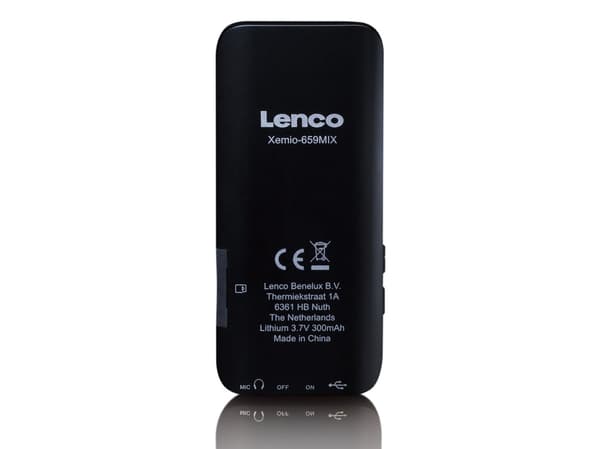 Lenco Xemio-659GY musta-harmaa