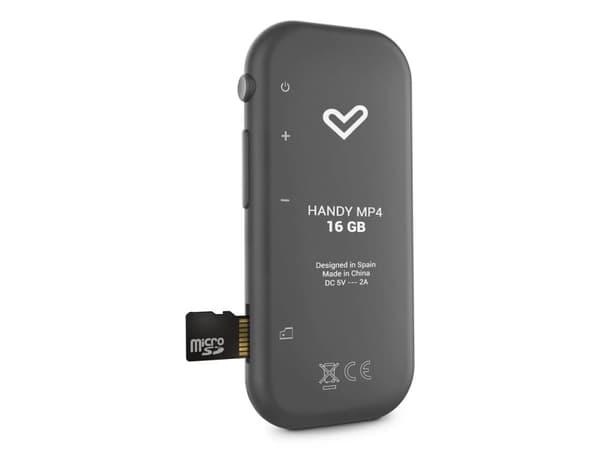 Energy Sistem Handy, MP4 player, 16 GB, LCD, FM radio, Black, Headphones included