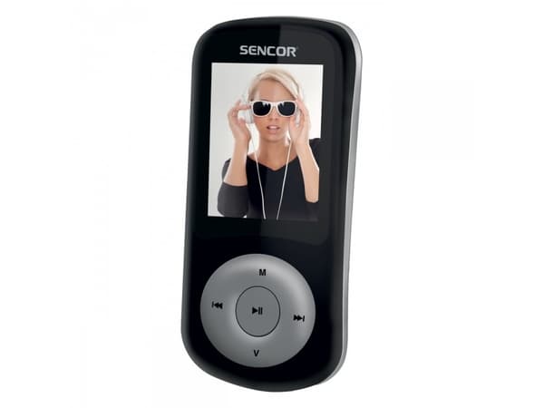 MP3/MP4-soitin Sencor SFP5870BS. Musta