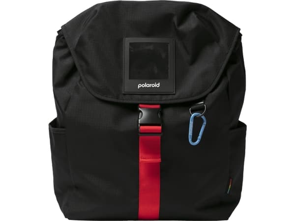 Polaroid Ripstop Backpack Black/Multi, Ryggsäck, Polaroid, Axelrem, Svart, Multifärg