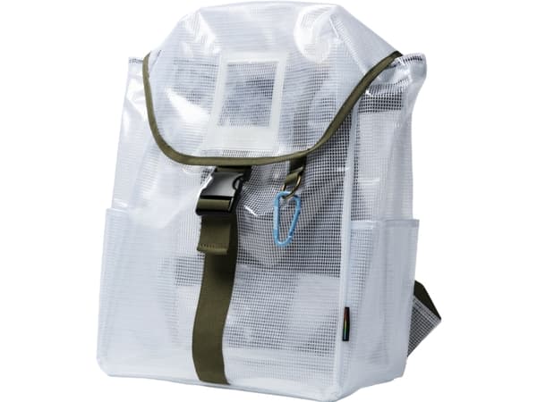 Polaroid Ripstop Backpack Clear, Ryggsekk, Polaroid, Skulderrem, Gjennomsiktig