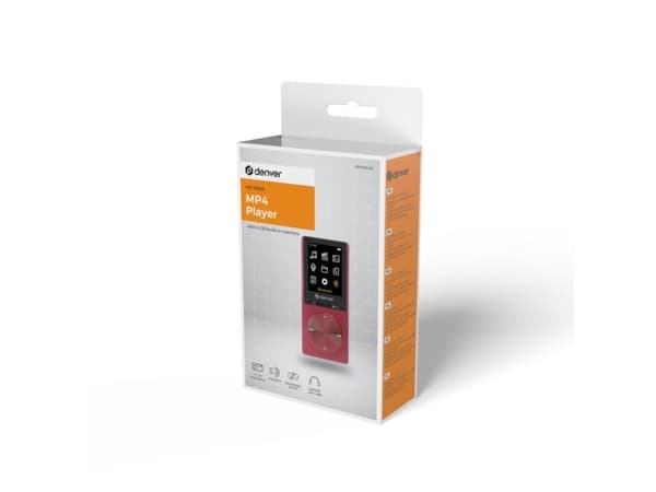Denver Denver MP-1820 – MP4 grotuvas su Bluetooth, raudonas