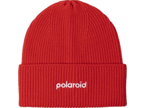 Polaroid Beanie punainen 210x210x10mm