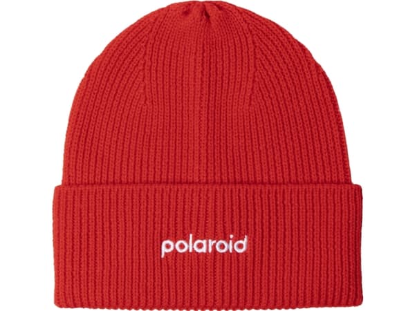 Polaroid Beanie punainen 210x210x10mm
